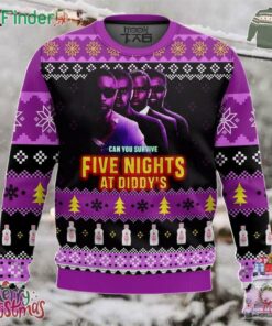 Freak Off Party Can You Survive Five Night At Diddys Ugly Sweater
