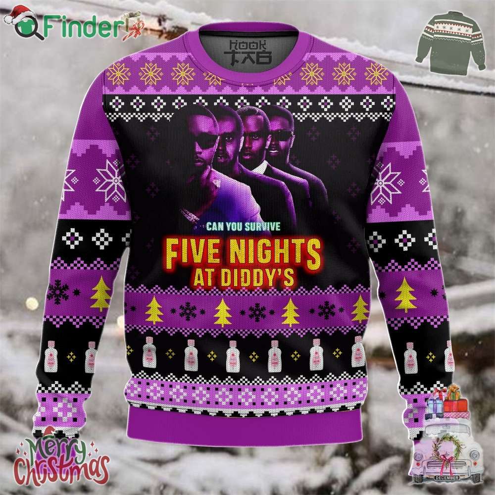 Freak Off Party Can You Survive Five Night At Diddys Ugly Sweater Freak Off Party Can You Survive Five Night At Diddys Ugly Sweater