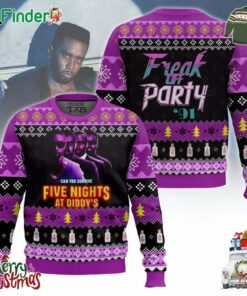 Five Night At Diddys Ugly Sweater