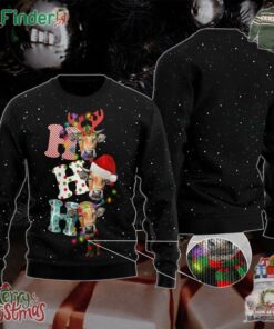 Cow Ho Ho Ho Ugly Christmas Sweaters