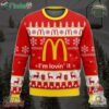 Mcdonalds I'm Lovin' It Limited Edition Ugly Christmas Sweater