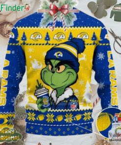 Los Angeles Rams Nfl Grinch Stolen Christmas 2024 Grinchmas Ugly Sweater