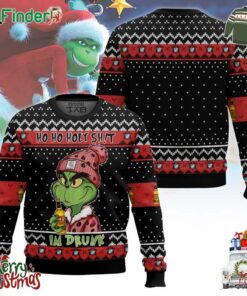Malort Grinch Im Drunk Ugly Sweater