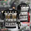 Merry Christmas Personalized Guinness Horror Drink Ugly Sweater