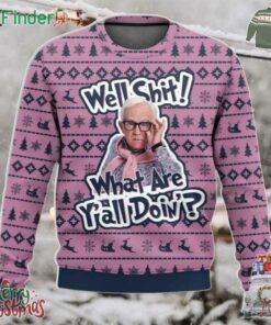 Leslie Jordan Well Shit What Are Yall Doin Ugly Christmas Sweater