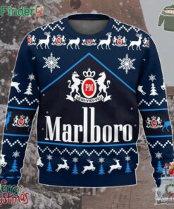 Marlboro Ice Blast Ugly Christmas Sweater