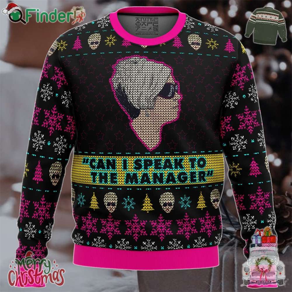 Karen Talks To Manager Meme Ugly Christmas Sweater Karen Talks To Manager Meme Ugly Christmas Sweater