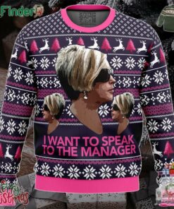 I Want To Speak To The Manager Karen Meme Ugly Christmas Sweater