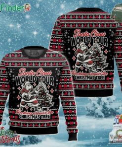 Santa Claus World Tour Ugly Sweater