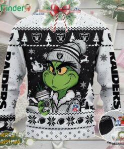 Nfl Las Vegas Raiders Grinch Stolen Christmas 2024 Grinchmas Christmas Ugly Sweater