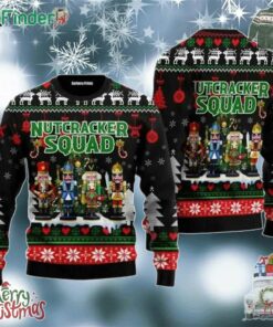Nutcracker Squad Ugly Christmas Sweater