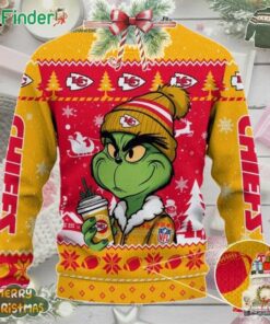 Nfl Kansas City Chiefs Grinch Stolen Christmas 2024 Grinchmas Ugly Christmas Sweater