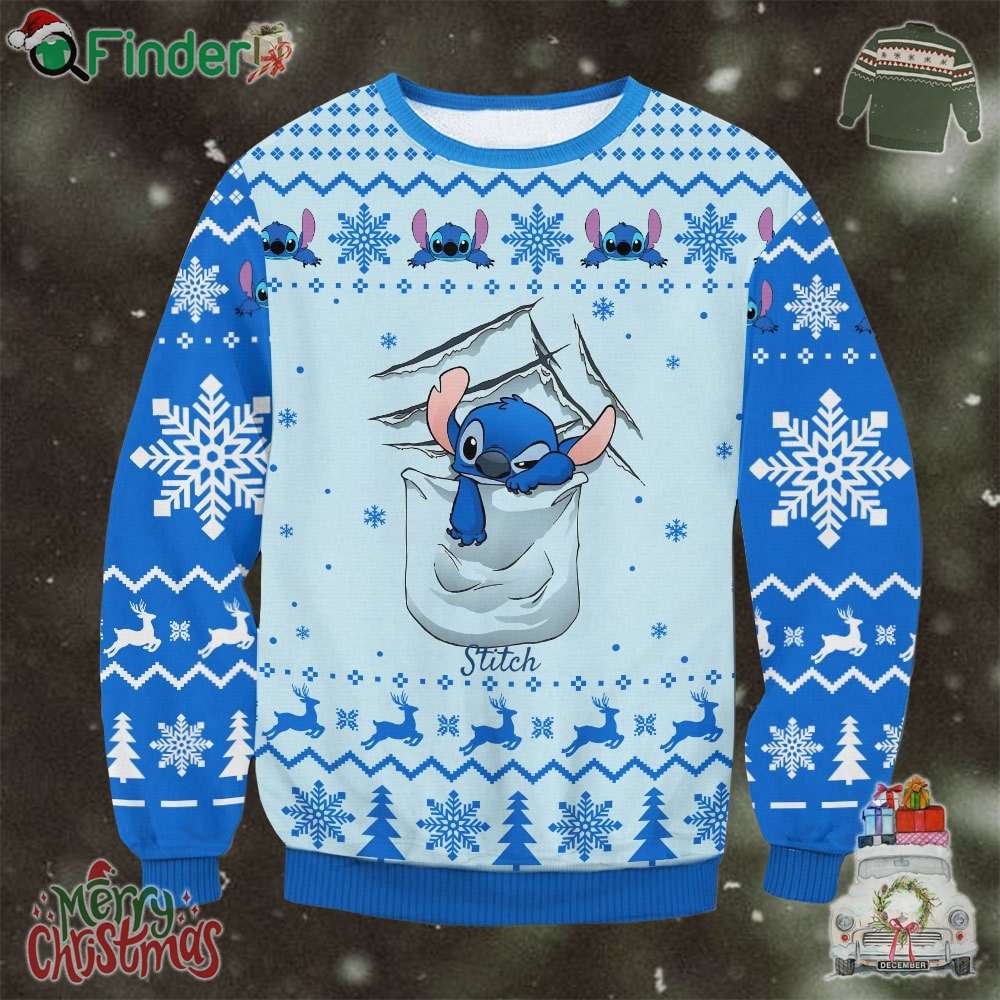 Stitch Cute Ugly Christmas Sweater For Lover Stitch Cute Ugly Christmas Sweater For Lover