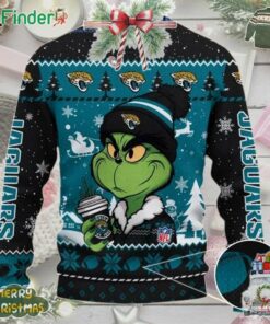 Nfl Jacksonville Jaguars Grinch Stolen Christmas 2024 Grinchmas Christmas Ugly Sweater