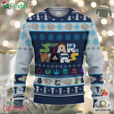 Star Wars Movie Merry Christmas Ugly Sweater
