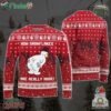Snowman How Snowflakes Are Really Made Ugly Christmas Sweater