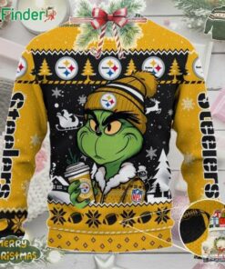Pittsburgh Steelers Grinch Stolen Christmas 2024 Grinchmas Ugly Sweater For Fnas