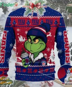 New York Giants Grinch Stolen Christmas 2024 Grinchmas Ugly Sweater