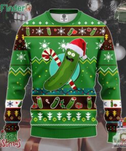 Pickle Rick And Morty Funny Ugly Christmas Sweater