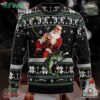 Santa Claus Fishing Funny Christmas Ugly Sweater Gift For Xmas