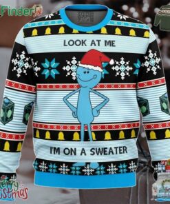 Mr Meeseeks Rick And Morty Ugly Christmas Sweater