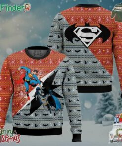 Batman Vs Superman Funny Christmas Ugly Sweater