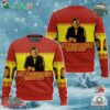 Pulp Fiction Winston Wolf Let's Not Start Sucking Each Others Dicks Quite Yet Christmas Ugly Sweater