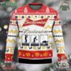 Budweiser Beer Drunk Ugly Christmas Sweater