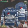 Busch Light Santa Hat Ugly Christmas Sweater