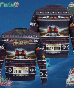 Back To The Future I'm Your Density Christmas Ugly Sweater