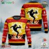 Burn It Down Seth Rollins Wwe Ugly Christmas Sweater