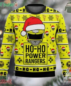 Power Rangers Yellow Ranger Ho-ho Ugly Sweater