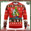 Rick And Morty Red Ugly Christmas Sweater