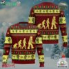 Robot Evolution Sheldon Cooper The Big Bang Theory Merry Christmas Ugly Sweater