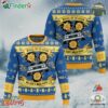 Back To The Future Where We're Going We Don't Need Road Christmas Ugly Sweater
