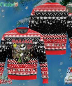 Iron Jack Nightmare Before Christmas Ugly Sweater Gift For Christmas