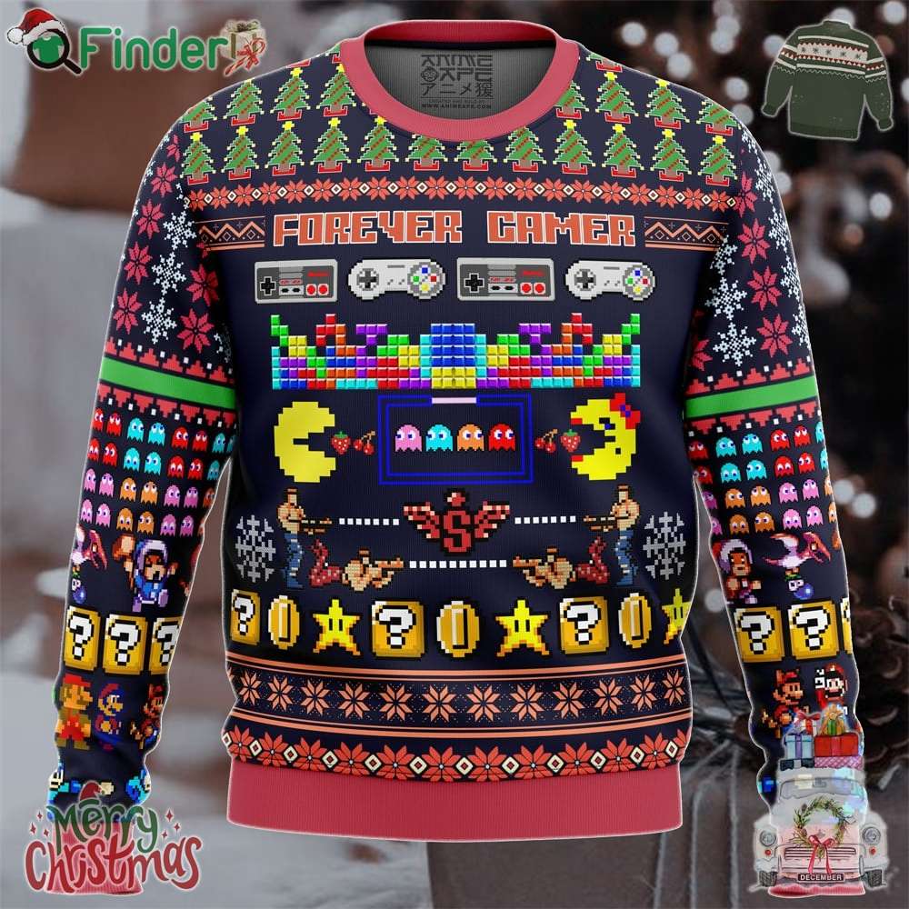 New Forever Gamer Ugly Christmas Sweater New Forever Gamer Ugly Christmas Sweater