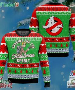 Ghostbusters Looking For Christmas Spirit Ugly Sweater Gift For Christmas
