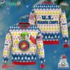 Grinch X Us Marines Ugly Christmas Sweater Custom Name V2