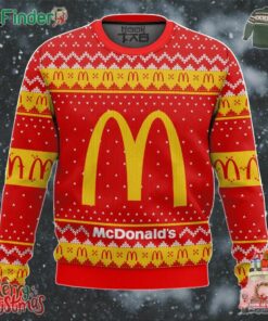 Mcdonalds Fast Food Ugly Christmas Sweater