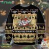 Miller Genuine Draft Beer Ugly Christmas Sweater