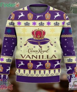 Crown Royal Vanilia Ugly Christmas Sweater