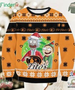 Titos Handmade Rick And Morty Ugly Christmas Sweater