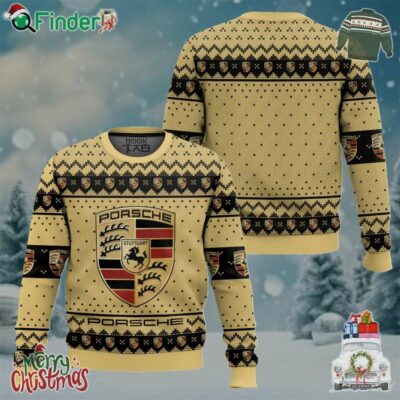 Porsche Ugly Sweater Gift For Porsche Lovers