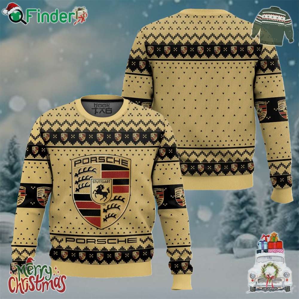 Porsche Ugly Sweater Gift For Porsche Lovers Porsche Ugly Sweater Gift For Porsche Lovers