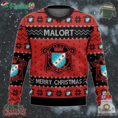 Malort Merry Christmas Ugly Sweater New Fashion Gift