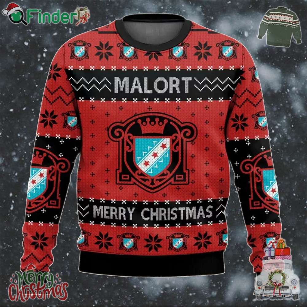 Malort Merry Christmas Ugly Sweater New Fashion Gift Malort Merry Christmas Ugly Sweater New Fashion Gift