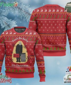 Old Man Marley Home Alone Don't Be Salty It's Christmas Ugly Sweater