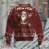 Santa Claus Pew Pew Ugly Christmas Sweater