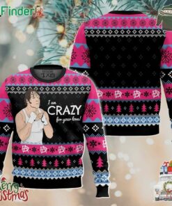 Dean Ambrose Wwe I Am Crazy For Your Love Ugly Christmas Sweater